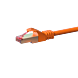 Câble CAT6 SSTP / PIMF Orange - 2m