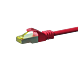 Câble CAT7 SFTP / PIMF Rouge - 5m