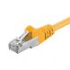 Câble Cat5e FTP jaune - 7.50m