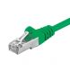 Câble Cat5e FTP vert - 0.25m