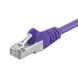 Câble Cat5e FTP violet - 0.25m