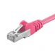 Câble Cat5e FTP rose - 1m