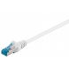 CAT6A S / FTP (PIMF) 2M Blanc