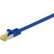 CAT7 SFTP / PIMF 0,50 m Bleu