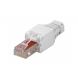 Connecteur RJ45 Cat6 UTP sans outil - pour câble flexible et rigide