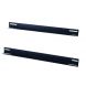 Pack de 2 L-profil adapté aux baies murales de 450 mm de profondeur - blanc