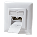 CAT6A UTP / STP Box intégrée, Blanc