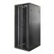 Baie de serveur 47U avec double porte perforée à l'avant et à l'arrière 800x800x2200mm (LxPxH)