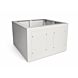 Socle pour armoires serveur extérieures 19 pouces 600x600x400mm (LxPxH)