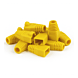 Manchon de câble RJ45 jaune - 10 pièces