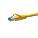 Câble CAT6A S/FTP (PIMF) 100% cuivre jaune - 2m