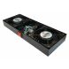 Paquet de ventilateur avec 2 ventilateurs adaptés aux baies murales