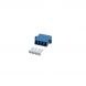 Embrayage Singlemode 4 voies LC-LC Quad Blue