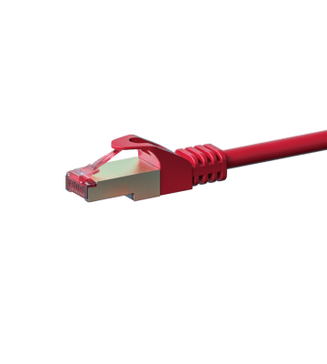 Câble CAT6 SSTP / PIMF Rouge - 2m