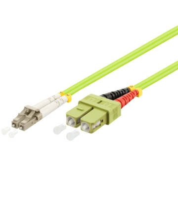 Câble à fibre optique LC-SC OM5 (optimisé pour laser) 7,5m