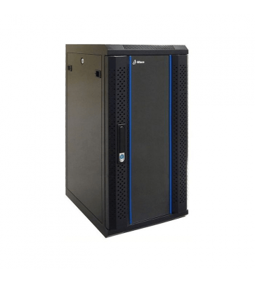 Baie serveur 10 pouces 15U avec porte en verre 370x450x770mm (LxPxH)