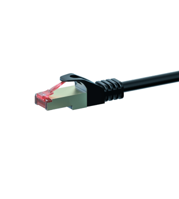 Câble CAT6 SSTP / PIMF Noir - 2m