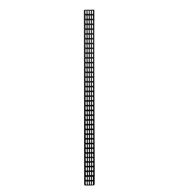 Conduit de câble vertical 37U - largeur 10cm