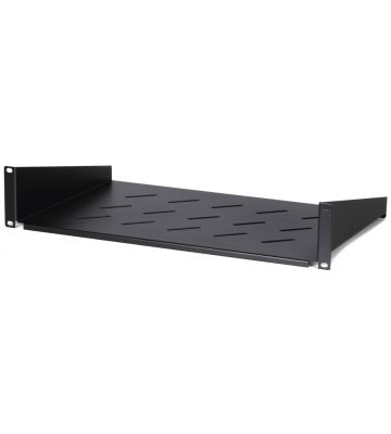 Etagère de 300mm de profondeur 2U pour baies murales de 450 mm de profondeur (max. 15 kg)