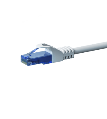 Câble CAT6A UTP 100% cuivre blanc - 5m