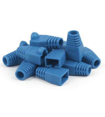 DANICOM Manchon de câble RJ45 bleu - 10 pièces