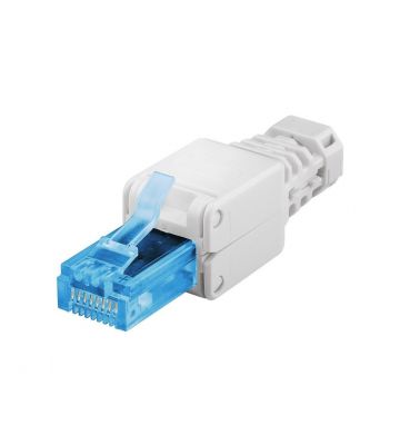 Connecteur RJ45 Cat6A UTP sans outil - pour câble flexible et rigide