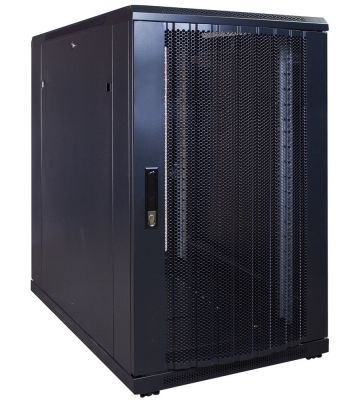 Baie de serveur de 18U avec porte perforée 600x1000x1000mm (LXPXH)