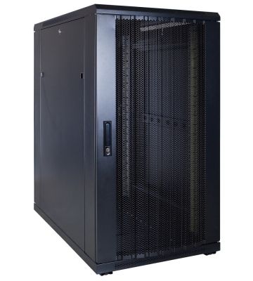 Baie de serveur 22U avec porte perforée 600x1000x1200mm (LXPXH)