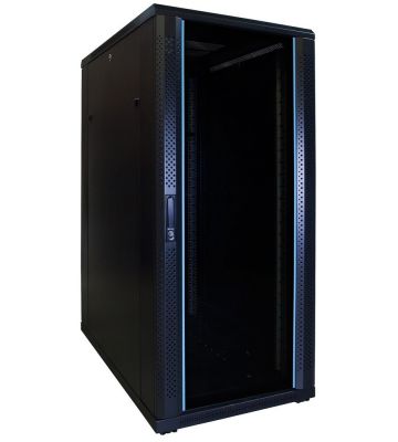 Baie de serveur 27U avec porte en verre 600x1000x1400mm (LXPXH)