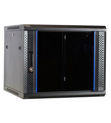 Baie murale de 9 Us avec porte en verre 600x600x500mm