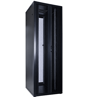 Baie serveur 47U avec double porte avant et arrière perforée 600x800x2200mm (LxPxH)