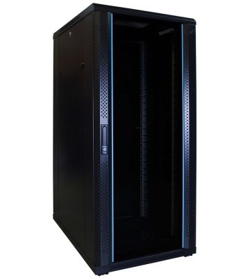 Baie de serveur 27U avec porte en verre 600x800x1400mm (LXPXH)