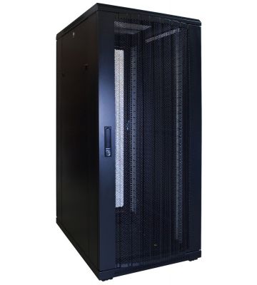 Baie de serveur 27U avec porte perforée 600x800x1400mm (LXPXH)