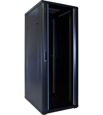 Baie de serveur 32U avec porte en verre 600x800x1600mm (LXPXH)