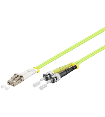 Câble à fibre optique LC-ST OM5 (optimisé pour laser) 15m