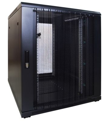 Baie de serveur de 18U avec porte perforée 800x1000x1000mm (LXPXH)