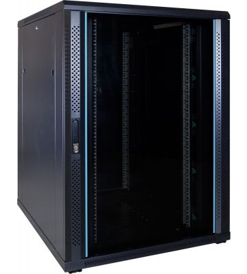 Baie de serveur 22U avec porte en verre 800x1000x1200mm (LXPXH)
