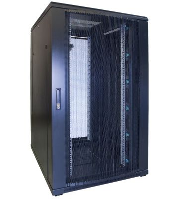 Baie de serveur 27U avec porte perforée 800x1000x1400mm (LXPXH)