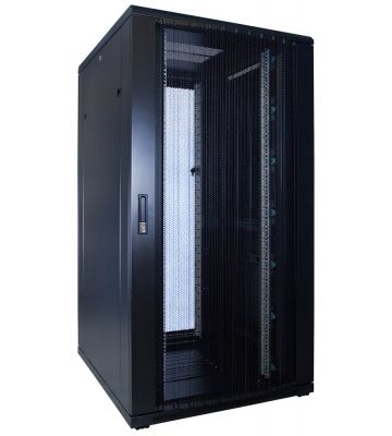 Baie de serveur 32U avec porte perforée 800x1000x1600mm (LXPXH)