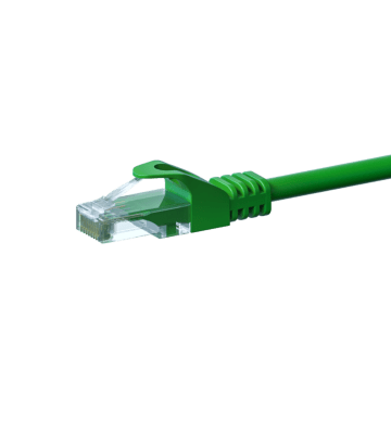 Câble CAT6 UTP CCA vert - 2m