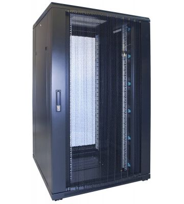 Baie de serveur 27U avec porte perforée 800x800x1400mm (LXPXH)