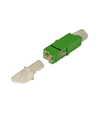 Couplage Keystone Singlemode E2000-E2000 Simplex Vert