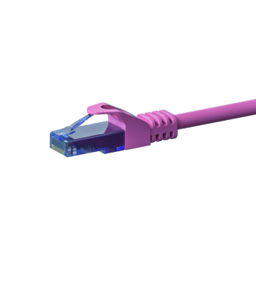 Câble CAT6A UTP 100% cuivre rose - 2m