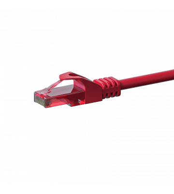 Câble CAT6 UTP 100% cuivre rouge - 0.25m