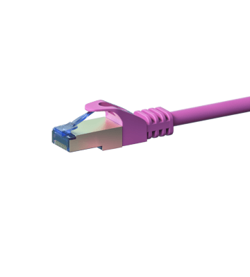 Câble CAT6A S/FTP (PIMF) 100% cuivre rose - 5m