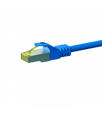 Câble CAT7 SFTP / PIMF Bleu - 0.25m