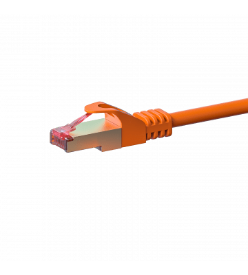 Câble CAT6 SSTP / PIMF Orange - 3m