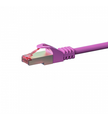 Câble CAT6 SSTP / PIMF Rose - 0.50m