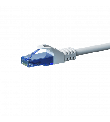 Câble CAT6A UTP 100% cuivre blanc - 20m