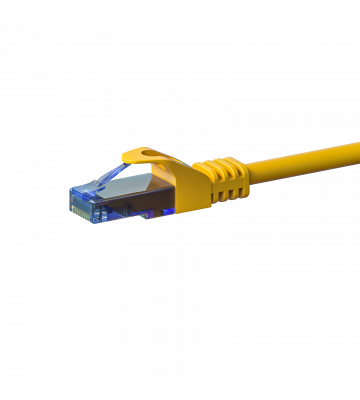 Câble CAT6A UTP 100% cuivre jaune - 20m